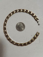 Stainless Steel Magnetic Bracelet Gold Silver Tone