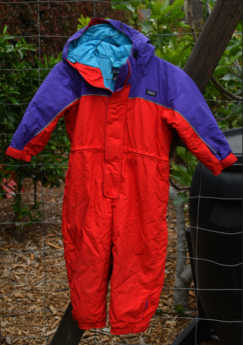Patagonia Size: Toddler xLarge Color: Purple -Red Snow JumpSuit One Piece - Picture 5 of 6