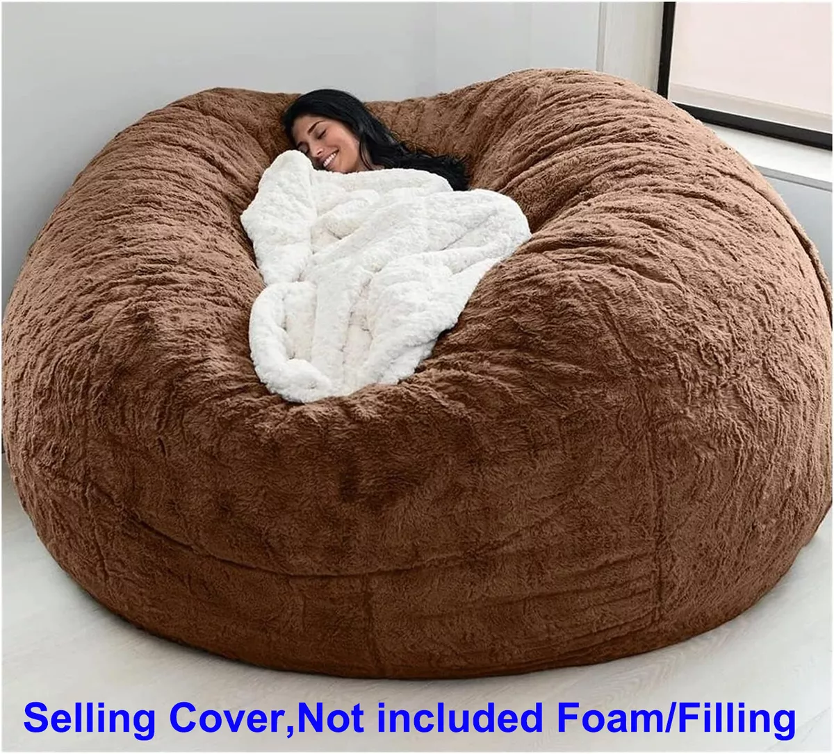 7ft giant online bean bag