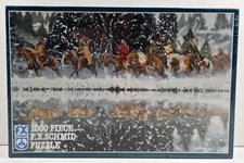 FX Schmid Mystic Reflections 1000 Pc Puzzle Vintage Native American Fun Gift NEW