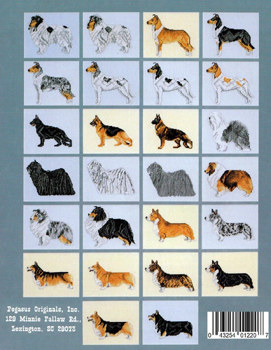Stephanie's Herding Dogs Counted Cross Stitch Chart Collection (not the book) - Image 2 of 2
