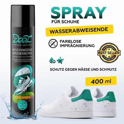 DeeZ Imprägnierspray 400ml - Wasserabweisend - Schuhe, Zelte, Textilien, Leder