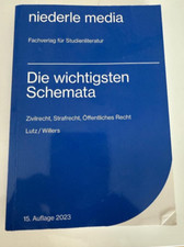 Die wichtigsten Schemata Zivilrecht, Strafrec...