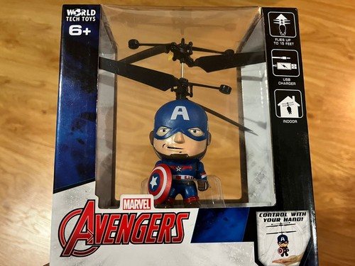 Marvel Avengers Captain America Flying Character UFO Helicopter - Picture 3 of 3