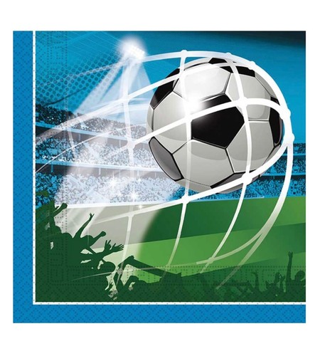 Soccer football themed balloons bunting banners birthday table party decorations - Picture 9 of 24