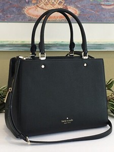 triple compartment satchel