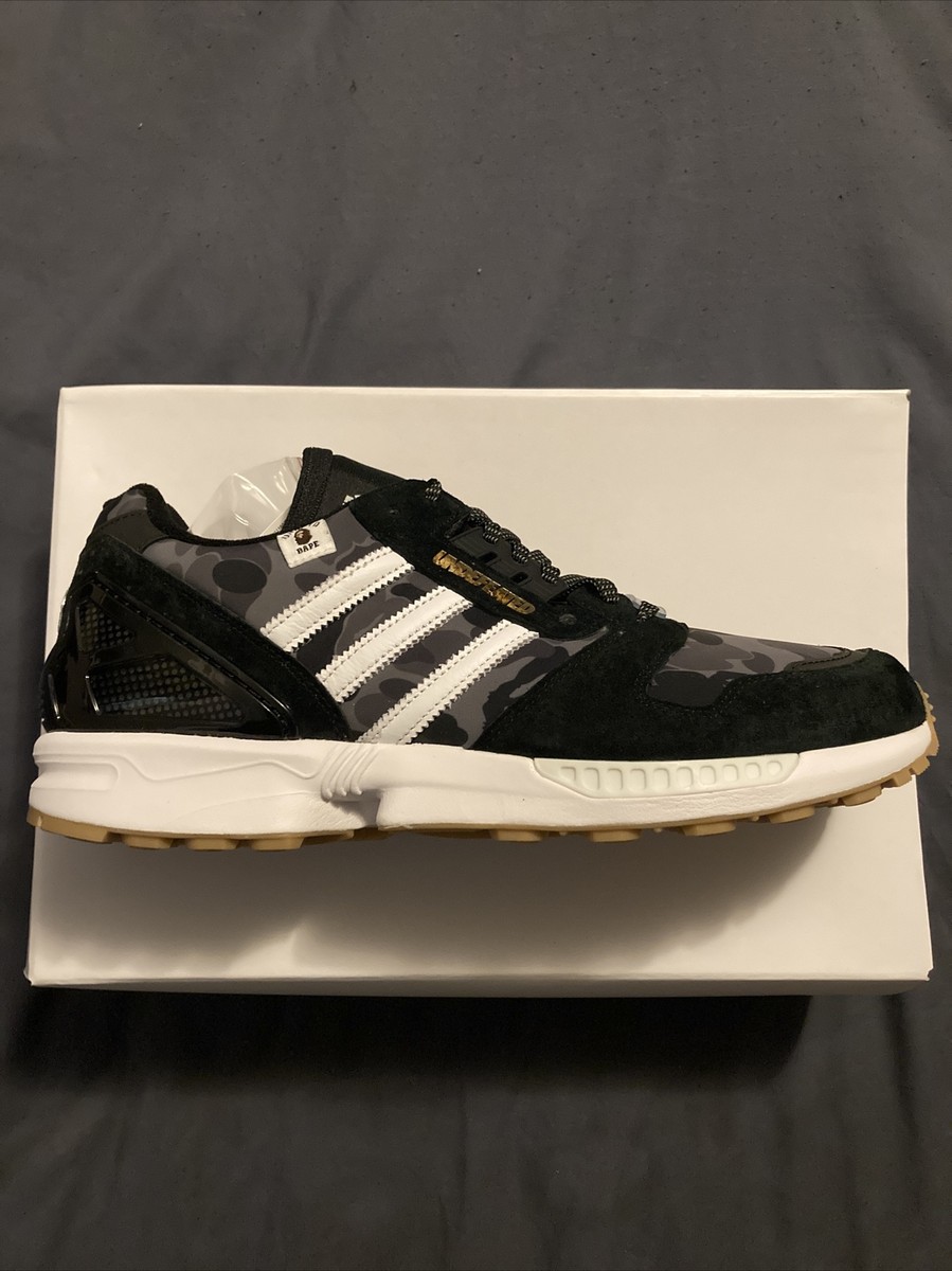 売*e様 A BATHING APE adidas バスケットボールシューズセッ Size 11.5 - adidas BAPE x Undefeated x ZX 8000 A-ZX Series