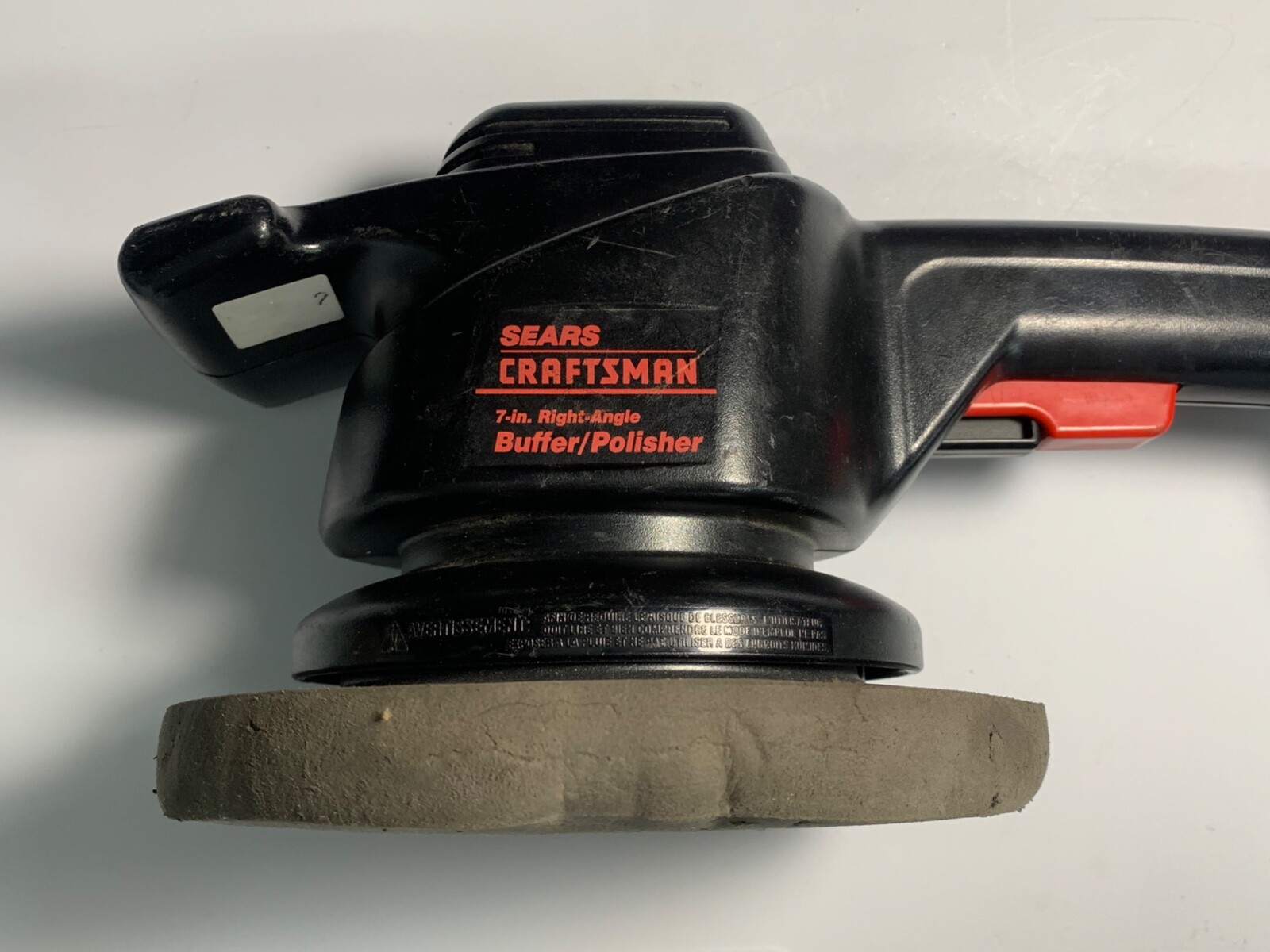 Craftsman Sears 7" Right Angle Buffer / Polisher Model 646.107390 120V 3000RPM eBay
