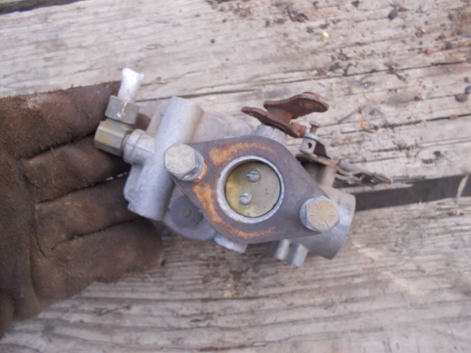 Allis Chalmers C AC tractor zenith carburetor assembly
