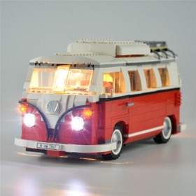 Updated Light Kit For Creator 10220 LEGOs The Volkswagen T1 Camper Van VW Bus