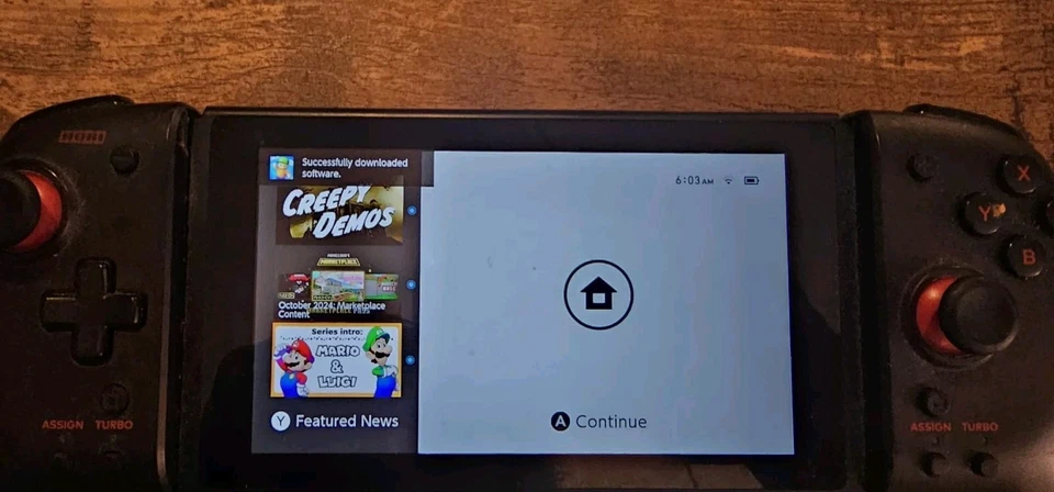 Nintendo Switch con mandos HORI Foto 3 de 4