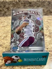 2023 WILL ROGERS BOWMAN BEST UNIVERSITY U #ETG-17 ELEMENTS OF THE GAME REFRACTOR