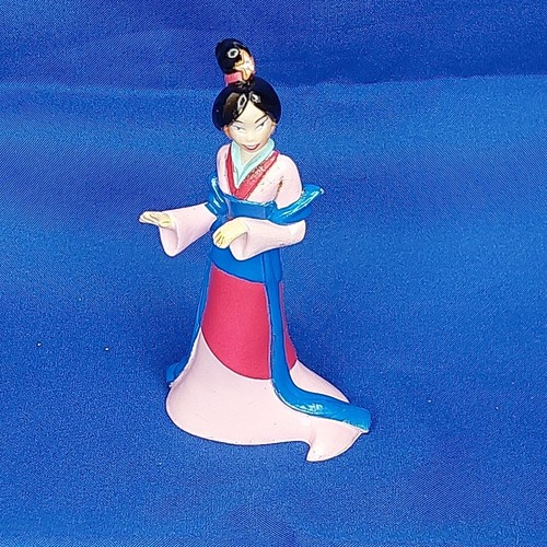 Disney Princess Mulan Figurine 3 1/2 inch Cake Topper - 第 1/12 張圖片