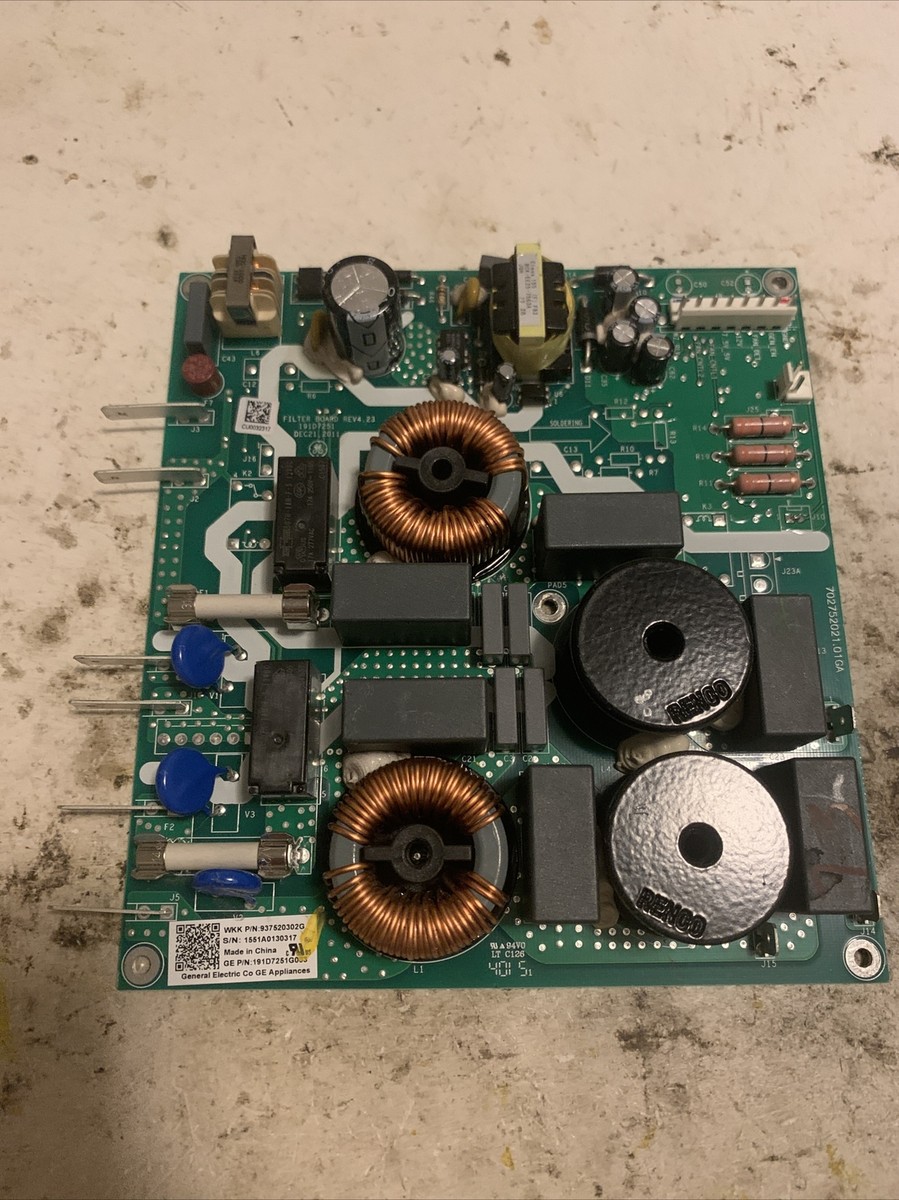 GE Filter Board WB27X27315 191D7251G003 #184 | eBay 