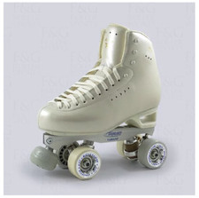 Risport Ambra Pro Roll-Line Variant Giotto - Roller Figure Skates - WHITE/BLACK