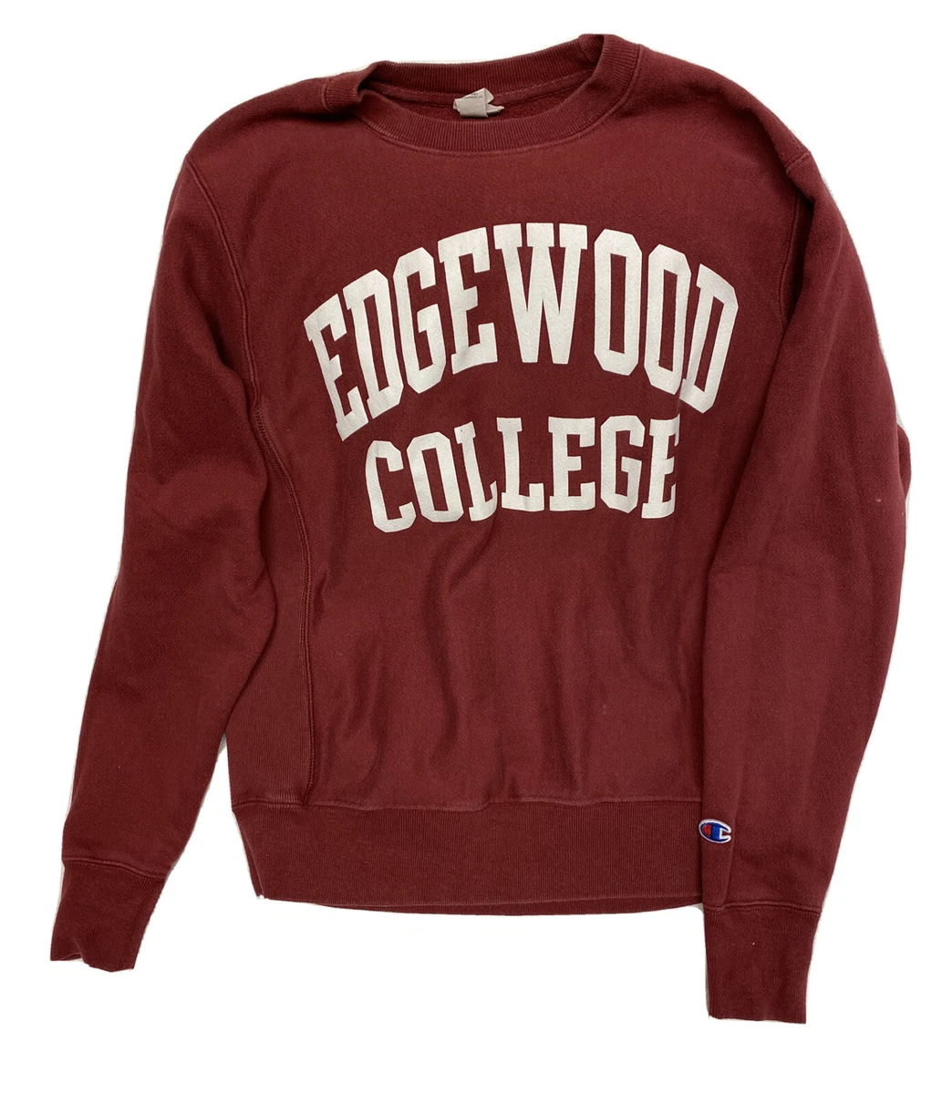 Vintage 80s 90s Reverse Weave Champion Edgewood College Mens Size