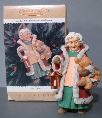 1996 Hallmark Mrs Claus Folk Art Americana Collection. NOS - Bild 1 von 6