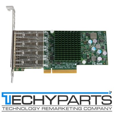 Supermicro AOC-STG-B4S 4-Port SFP+ Broadcom BCM57840S 10GbE Controller NIC