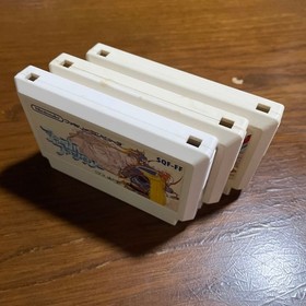 Square Final Fantasy I II III Famicom Cart Only Set of 3 NTSC-J Japan Import
