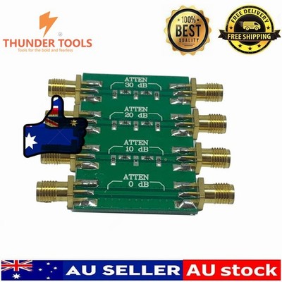 Thunder Tools DC4.0GHz 200mW Radio Frequency Fixed Attenuator SMA Double