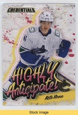 2023-24 Upper Deck Credentials Highly Anticipated Akito Hirose #HA-8 READ x9t