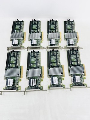LOT OF 8: IBM ServeRAID M5210 12Gb 1GB Cache RAID Controller 46C9111 - USED PULL