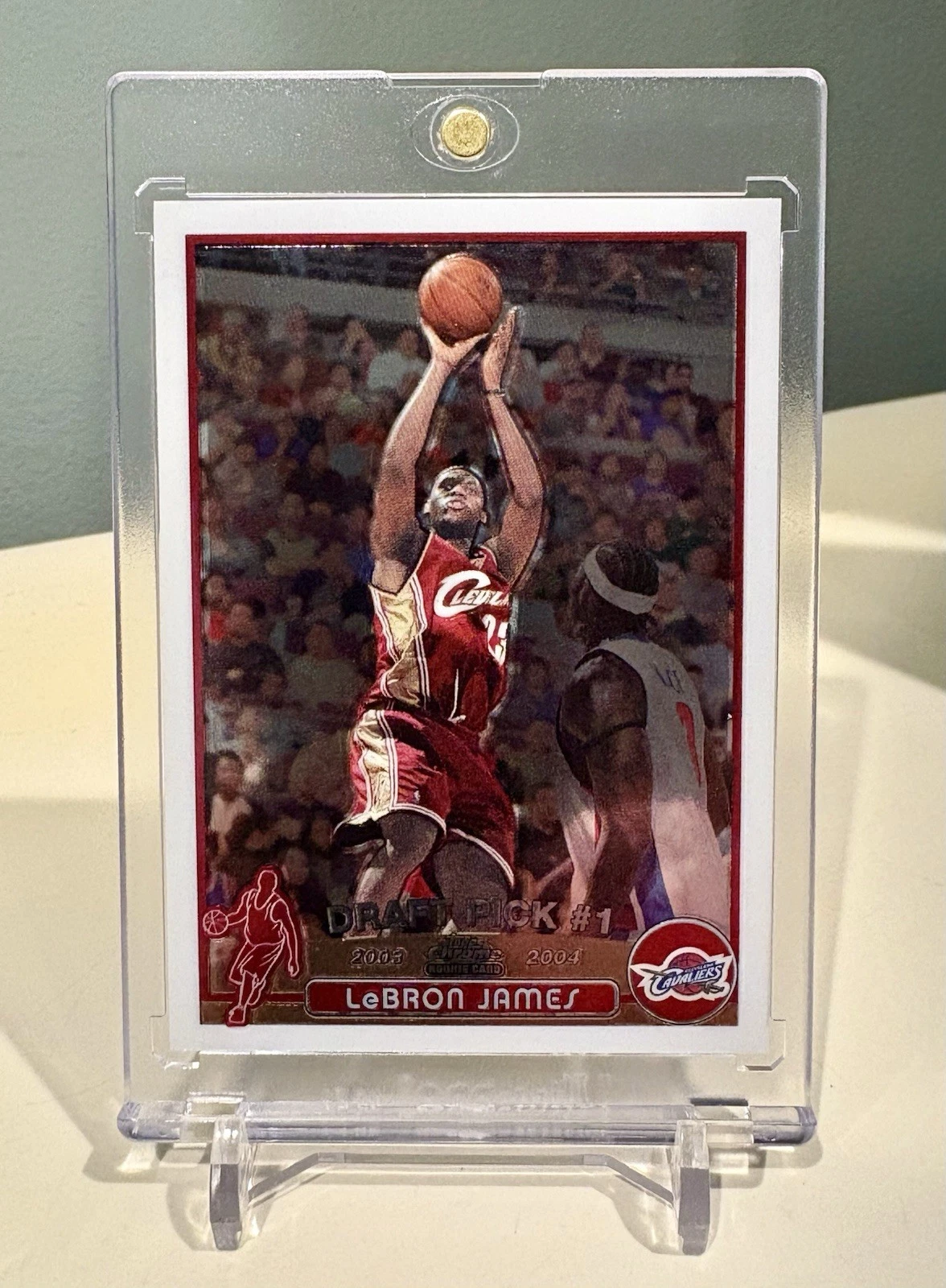 Lebron James trading card