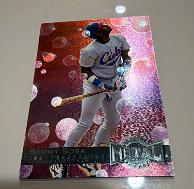 Fleer/SkyBox 1996 Fleer Metal Universe Sammy Sosa #146 Chicago Cubs Base