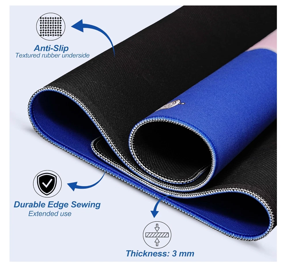 MAHJONG Mat BLUE WESTERN