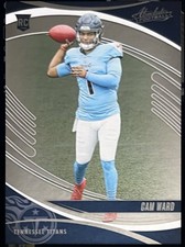 Panini Absolute 2025 Cam Ward #111 Tennessee Titans NFL Rookie Football Card