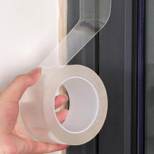 Transparent Weather Sealing Tape, Clear Draft Isolation Film Tape for Door Draft