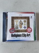 Softkey Religious Clip Art CD ROM PC Windows Royalty Free Images