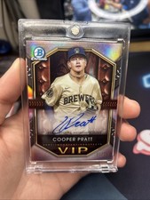 2025 Bowman  Vips Very Important Prospects Autographs Cooper Pratt /99 (AU, RC) 