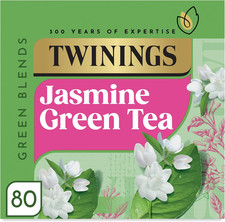 Twinings Jasmine Green Tea, 80 Tea Bags 0.09 per strip