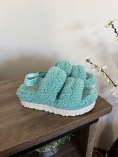 UGG Women's Oh Fluffita Slipper Slide Sandals Tide Pool Size 8