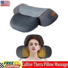 Callixe Thera Pillow Massage Neck Hump, TheraPillow Traction Massager with Heat