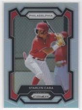 #215 Starlyn Caba 2024 Prizm Silver Phillies