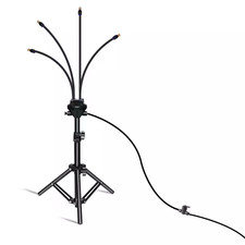 3.6 Ft. Adjustable Height Standing Mister Stainless Steel Tripod Portable Coolin