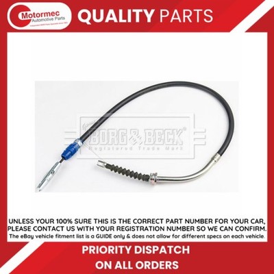 Borg & Beck brake cable- rh rear - BKB3788