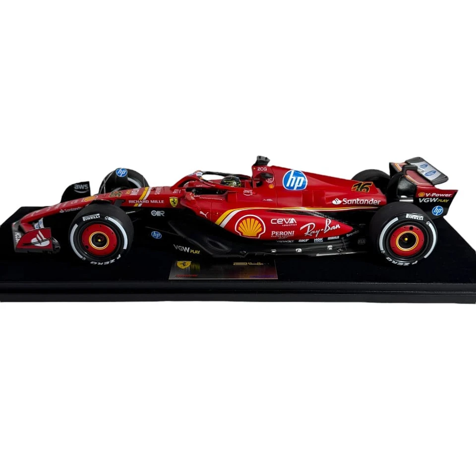 Modellino F1 Looksmart 1/18 Ferrari SF-24 Winner Monza GP 2024 #16 C. Leclerc - Immagine 3 di 4