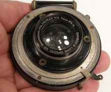 VINTAGE BAUSCH & LOMB PROTAR VII FOCUS 8 3/4" LENS w/B&L No1 COMPOUND SHUTTER
