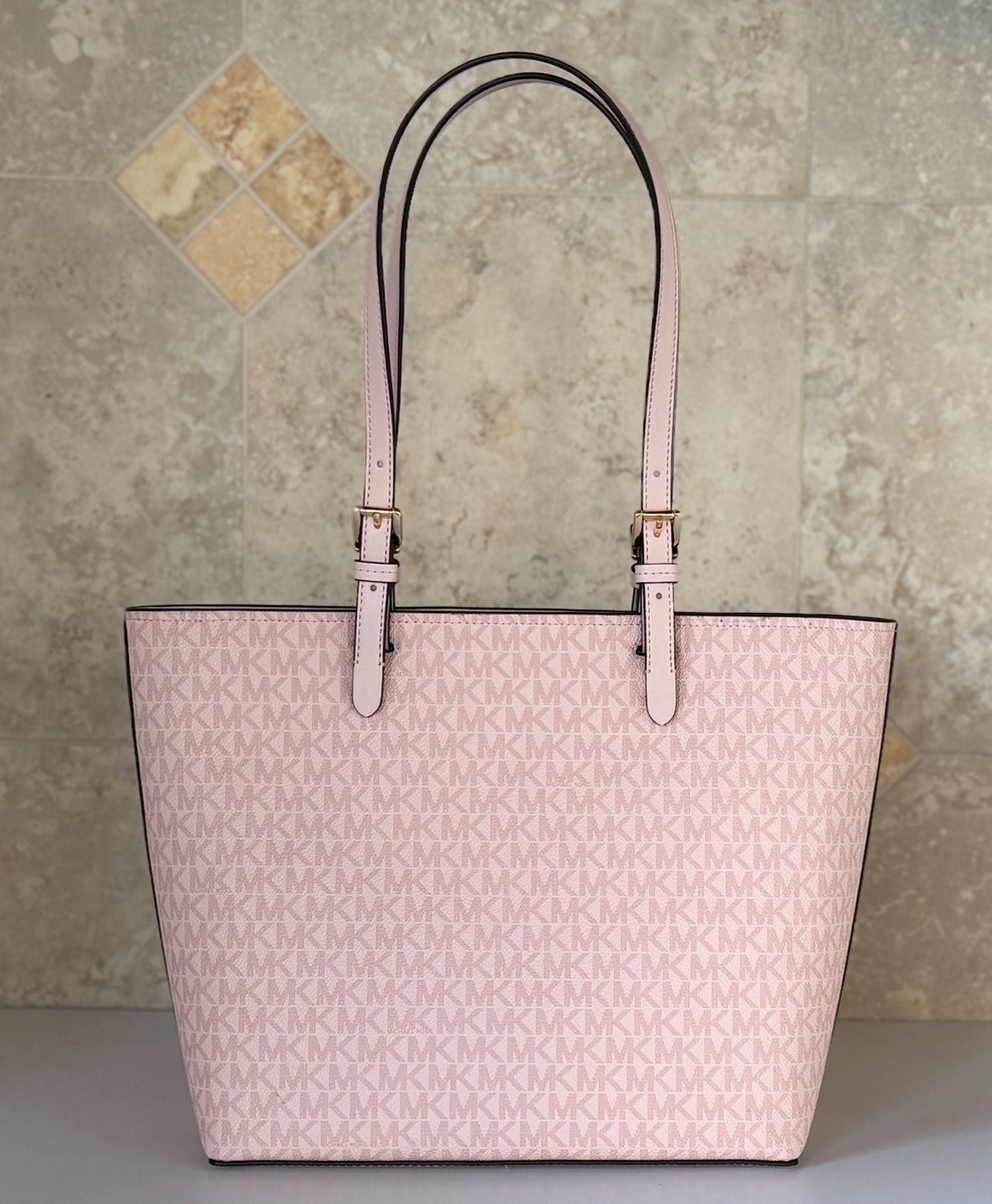 Michael Kors Jet Set Travel Medium Double Pocket Tote Shoulder Bag