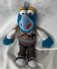 VINTAGE DISNEY JIM HENSON MUPPET VISION 3D GONZO PLUSH DOLL ANIMAL NOS,TAGS