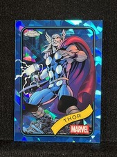 2025 Topps Chrome Sapphire Marvel Thor #119