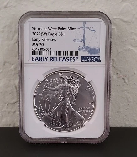 2022(W) American Eagle NGC MS70 Early Releases