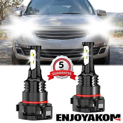 LED Fog Light Bulb Conversion Kit High Power For Chevrolet Traverse 2018-2020