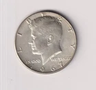 1967 P KENNEDY HALF DOLLAR SILVER .400 UNITED STATES OF AMERICA FIFTY CENTS .50¢