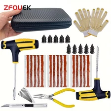 Car Tire Repair Kit Puncture Plug Tools Tyre Puncture Emergency for Tire Strips