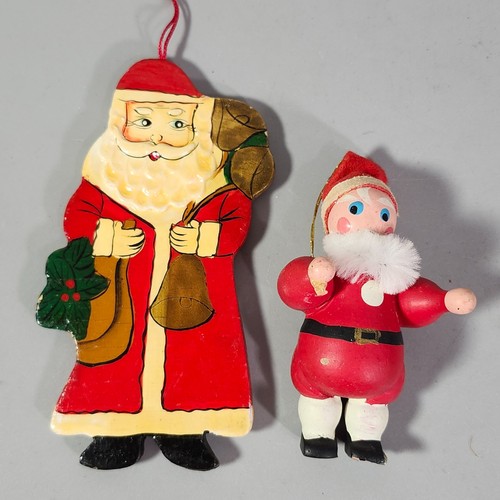 Lote Mixto de 20 Adornos de Navidad de Madera de Colección Moda Antigua Retro Rústica Decoración de Vacaciones - Imagen 11 de 16