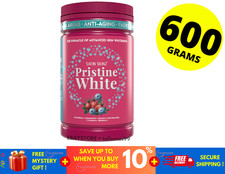 Satin Skinz Pristine White integratore sbiancante pelle integratore bellezza NUOVO